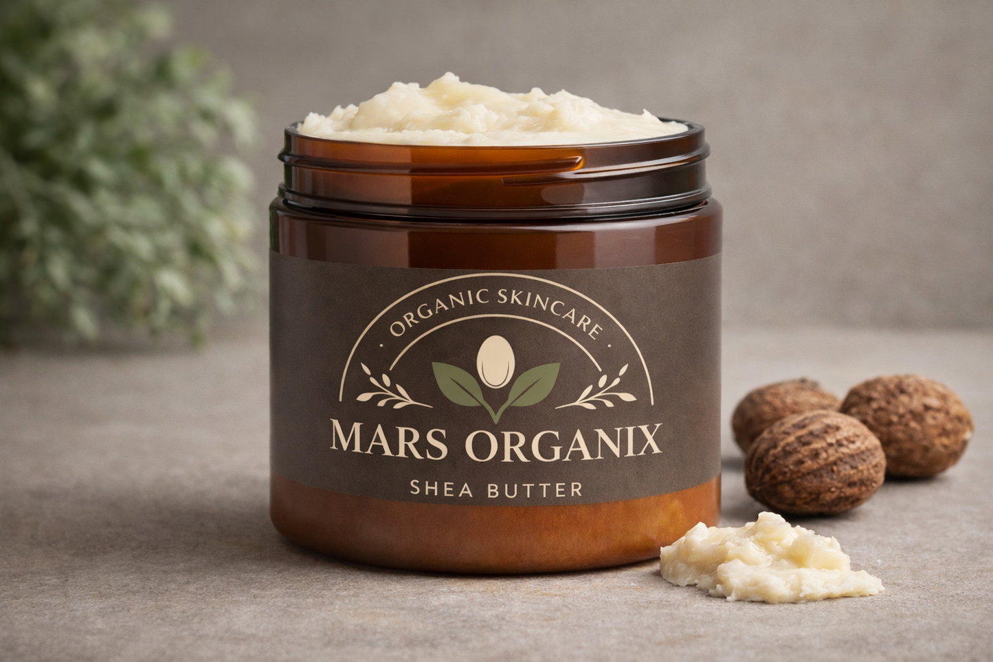 16 oz. Organic Shea Butter with Coconut Oil & Vitamin E